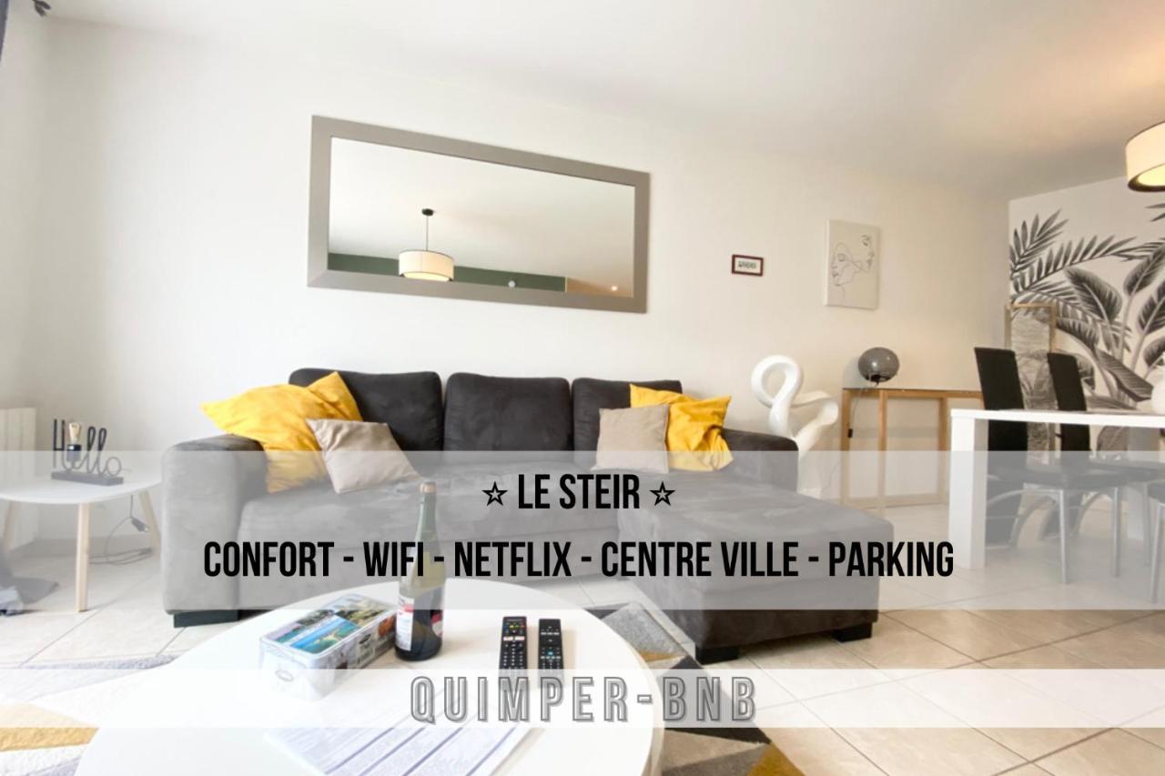 Le Steir - Centre Ville - Parking - Wifi - Entree Autonome Quimper Exterior photo
